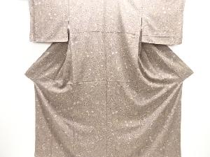 未使用品　花鳥更紗模様小紋着物